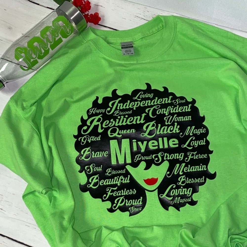 COPY - Afro Woman Shirt
